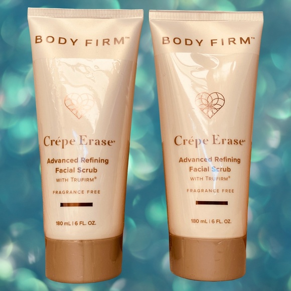 LOT OF 2 Crepe Ease Body Firm Advanced Refining Facial Scrub w/Trufirm - 6 oz ea - Picture 1 of 2